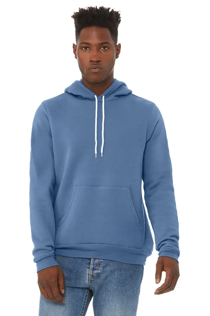 BELLA+CANVAS ® Unisex Sponge Fleece Pullover Hoodie. BC3719 - additional view 19