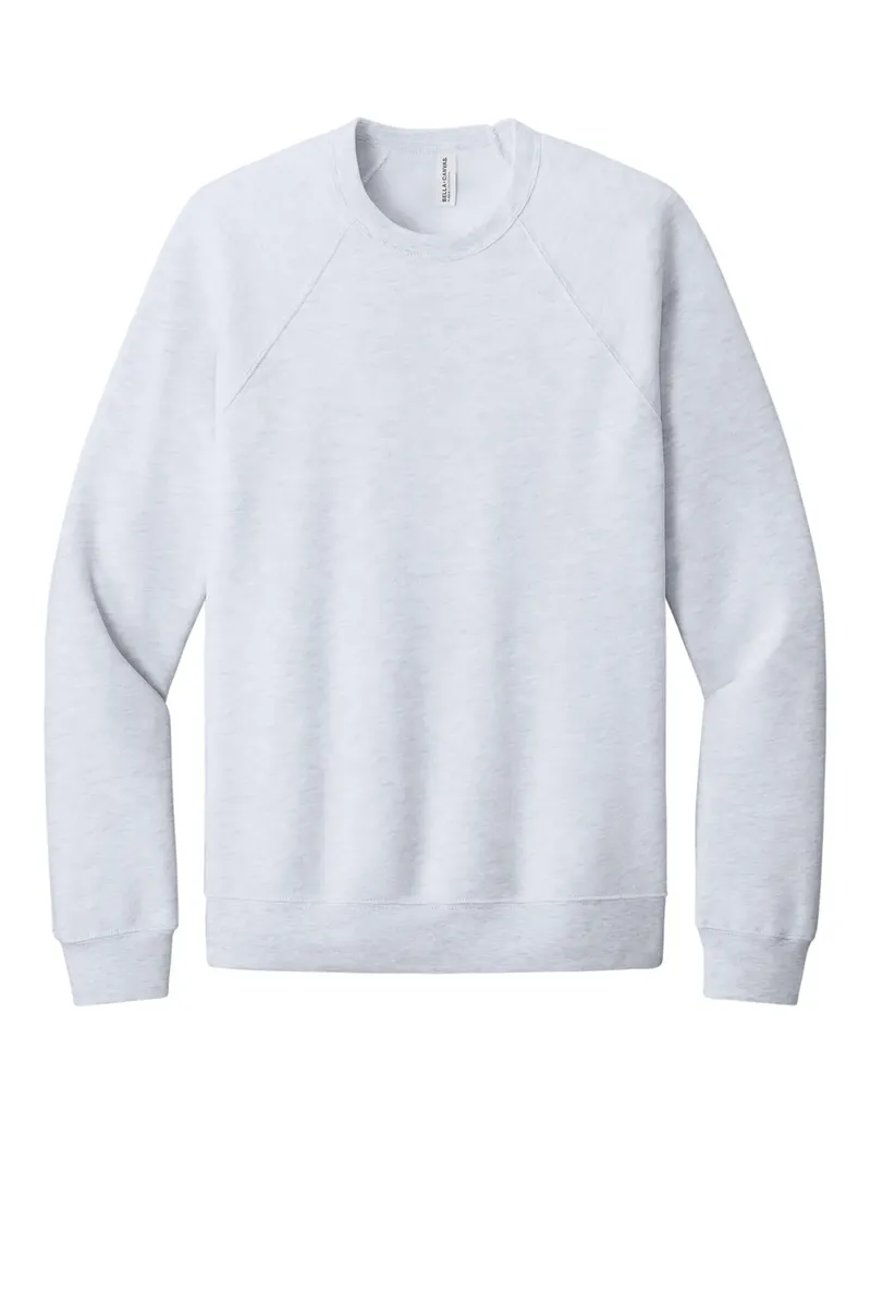BELLA+CANVAS ® Unisex Sponge Fleece Raglan Sweatshirt. BC3901 - additional view 1