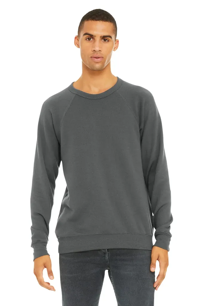 BELLA+CANVAS ® Unisex Sponge Fleece Raglan Sweatshirt. BC3901 - additional view 5