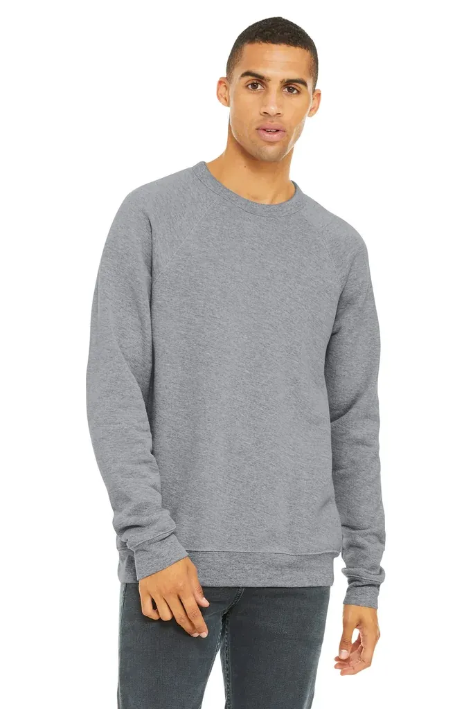 BELLA+CANVAS ® Unisex Sponge Fleece Raglan Sweatshirt. BC3901 - additional view 25