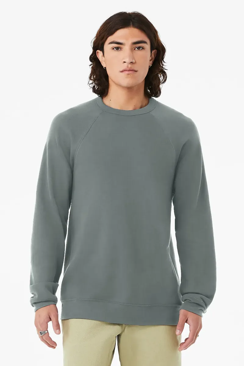 BELLA+CANVAS ® Unisex Sponge Fleece Raglan Sweatshirt. BC3901 - additional view 15