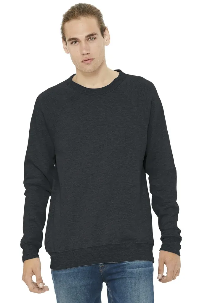 BELLA+CANVAS ® Unisex Sponge Fleece Raglan Sweatshirt. BC3901 - additional view 3