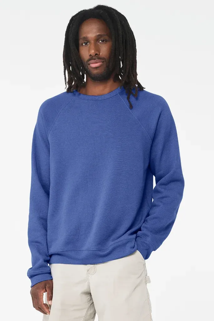 BELLA+CANVAS ® Unisex Sponge Fleece Raglan Sweatshirt. BC3901 - additional view 10
