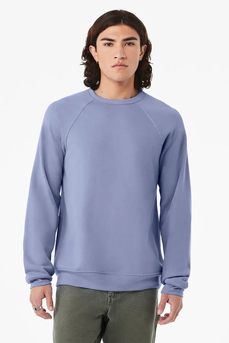 BELLA+CANVAS ® Unisex Sponge Fleece Raglan Sweatshirt. BC3901 - additional view 8