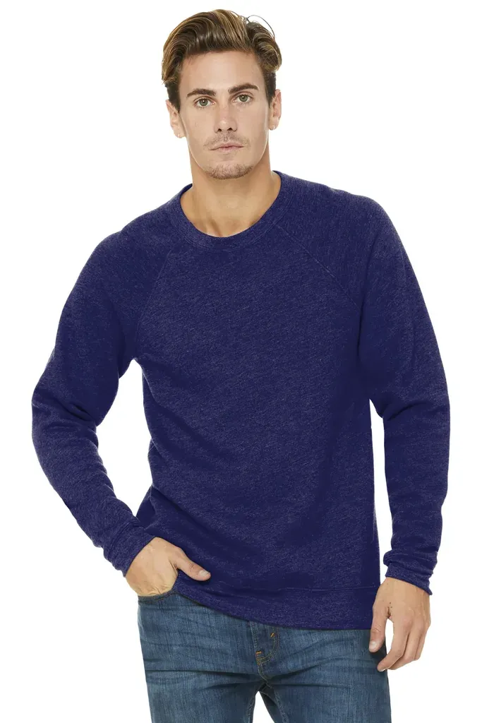 BELLA+CANVAS ® Unisex Sponge Fleece Raglan Sweatshirt. BC3901 - additional view 4