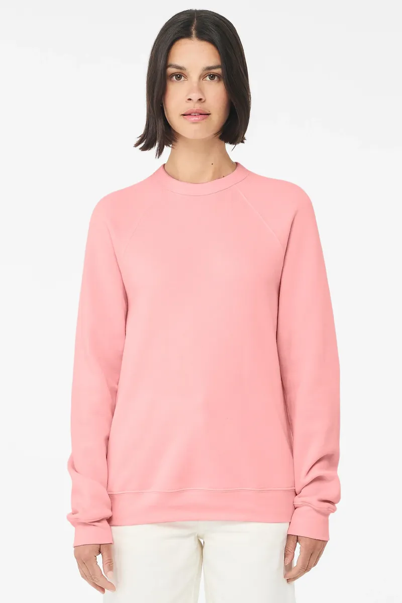 BELLA+CANVAS ® Unisex Sponge Fleece Raglan Sweatshirt. BC3901 - additional view 19