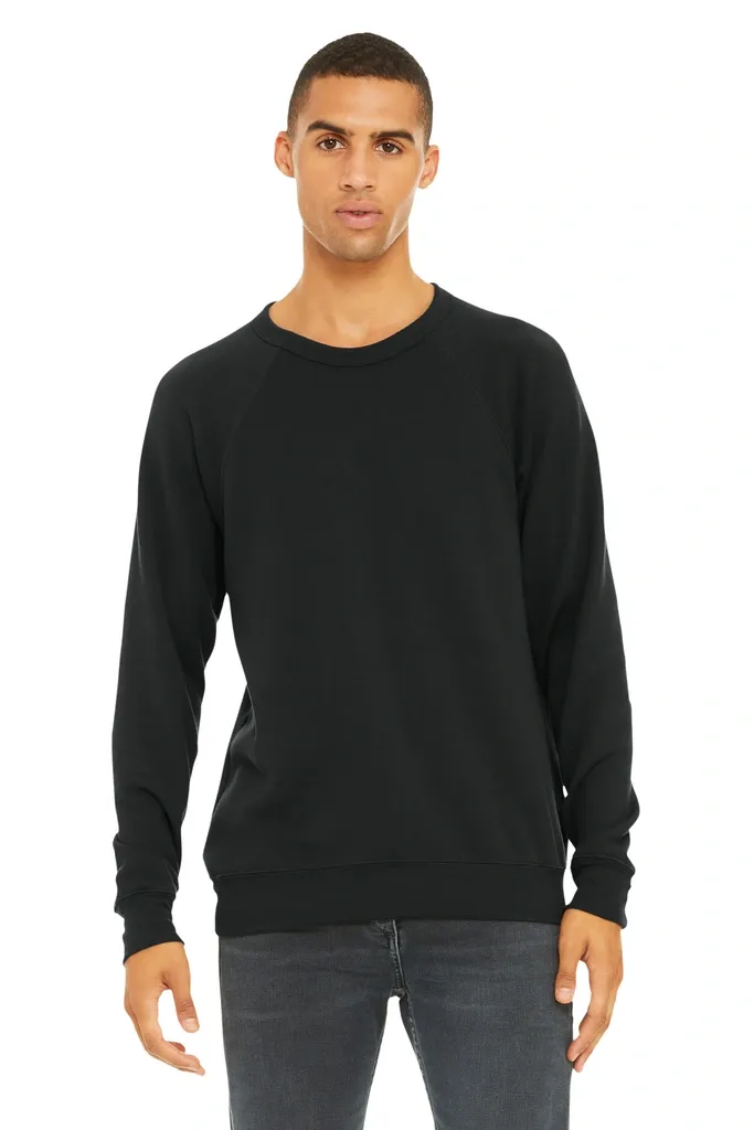 BELLA+CANVAS ® Unisex Sponge Fleece Raglan Sweatshirt. BC3901 - additional view 7