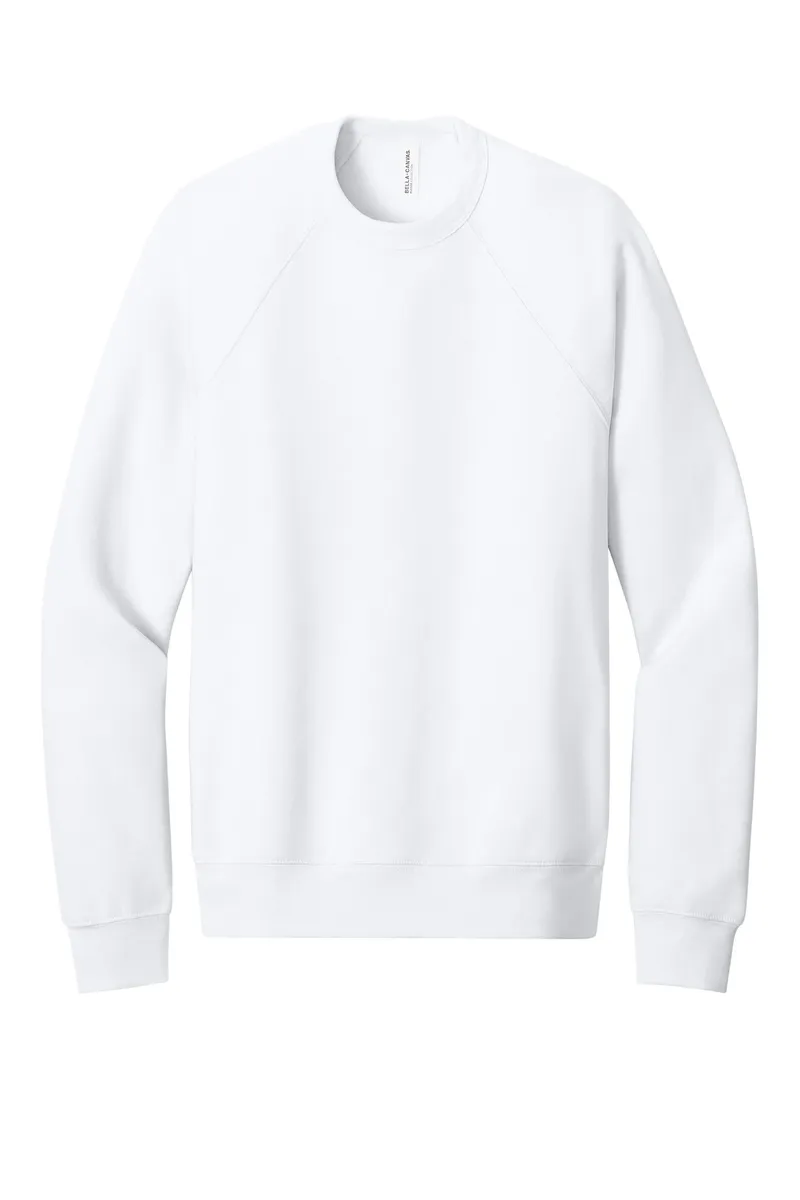 BELLA+CANVAS ® Unisex Sponge Fleece Raglan Sweatshirt. BC3901 - additional view 2