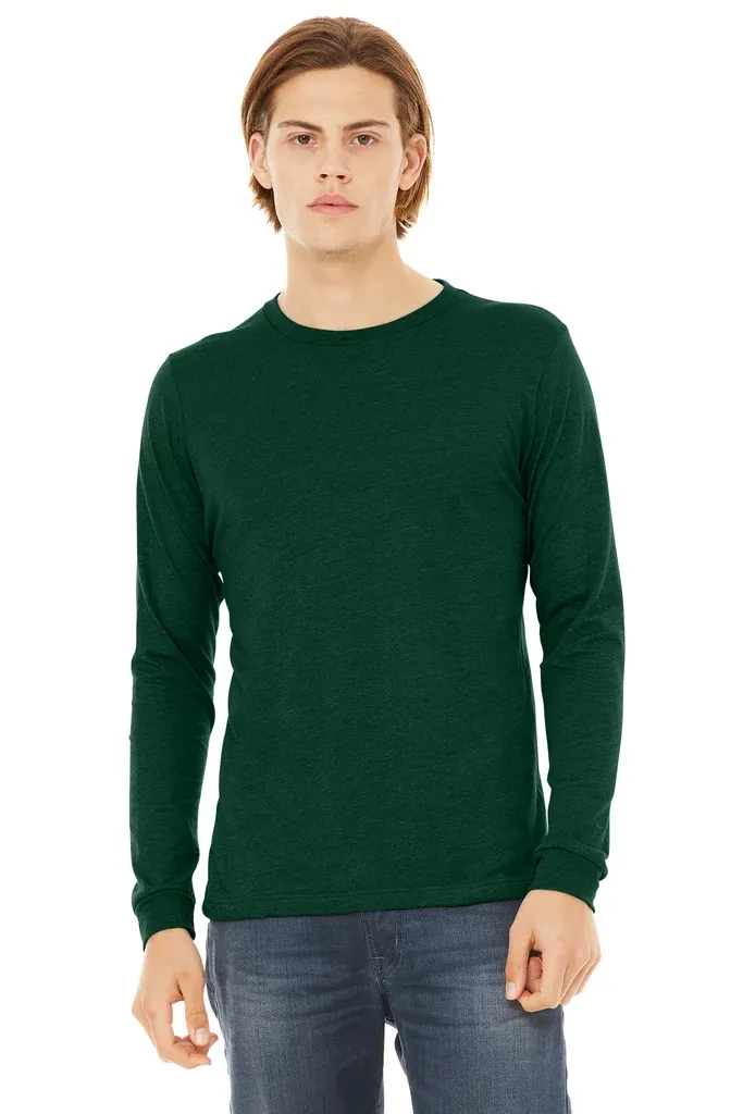 BELLA+CANVAS® Unisex Triblend Long Sleeve Tee BC3513 - additional view 9