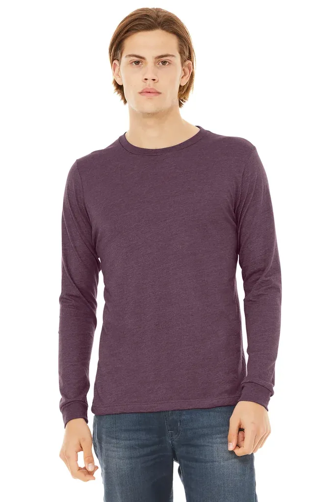 BELLA+CANVAS® Unisex Triblend Long Sleeve Tee BC3513 - additional view 13
