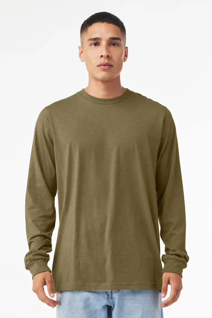 BELLA+CANVAS® Unisex Triblend Long Sleeve Tee BC3513 - additional view 7
