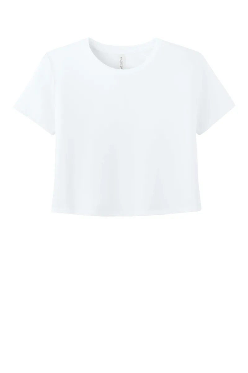BELLA+CANVAS® Women's Flowy Cropped Tee BC8882 - additional view 2