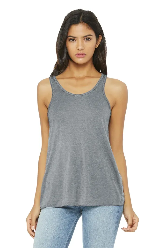 BELLA+CANVAS ® Women's Flowy Racerback Tank. BC8800 - additional view 3