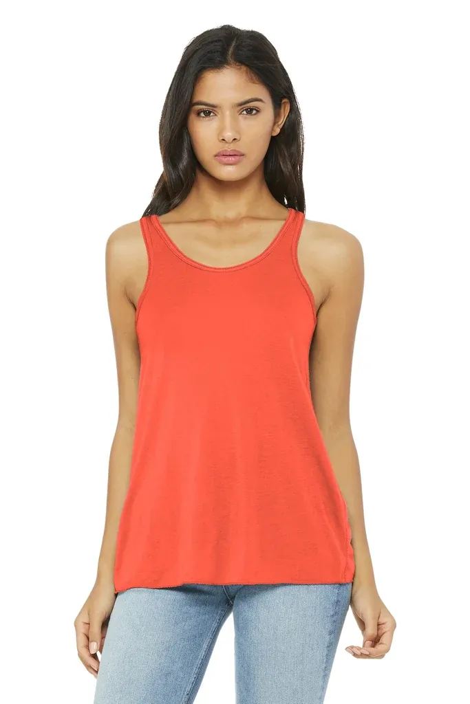BELLA+CANVAS ® Women's Flowy Racerback Tank. BC8800 - additional view 6