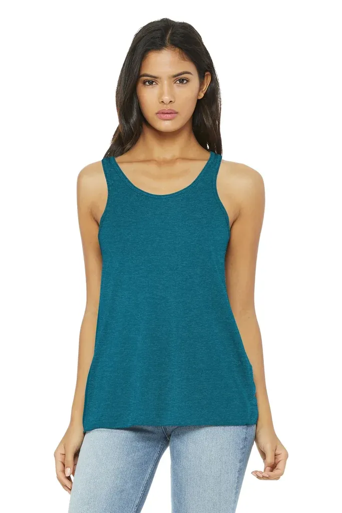 BELLA+CANVAS ® Women's Flowy Racerback Tank. BC8800 - additional view 12