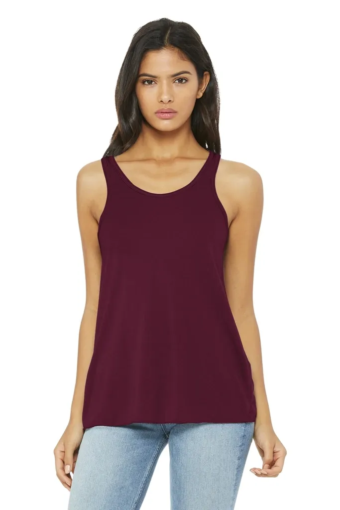 BELLA+CANVAS ® Women's Flowy Racerback Tank. BC8800 - additional view 4