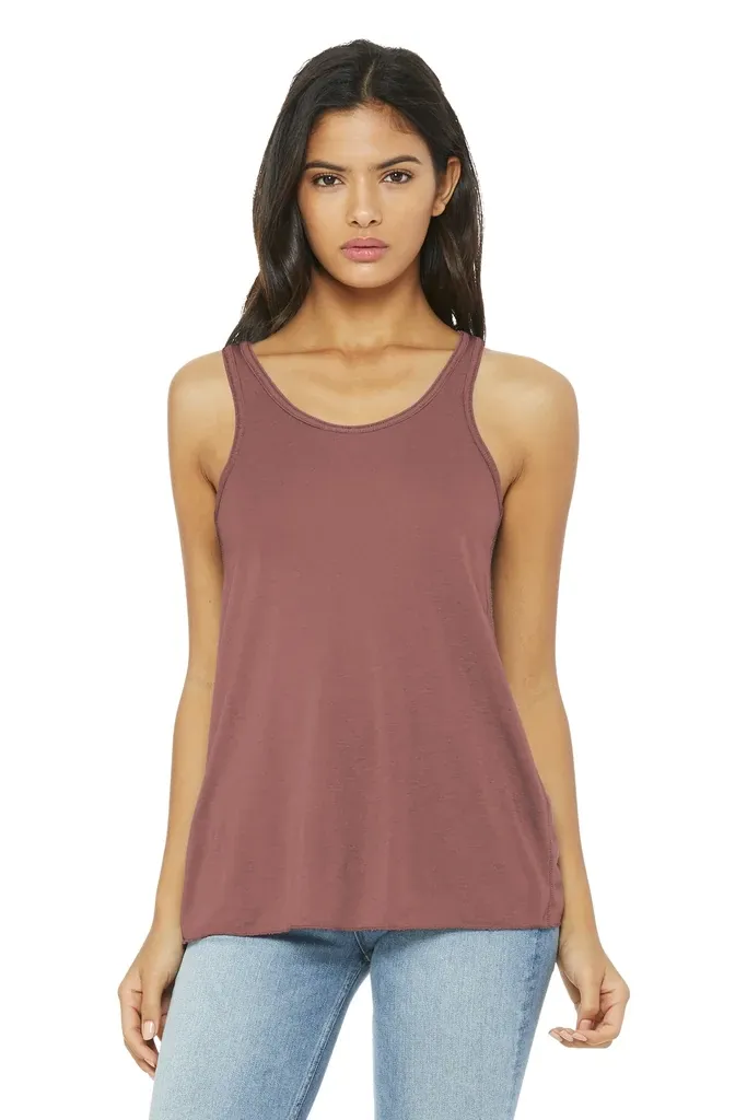 BELLA+CANVAS ® Women's Flowy Racerback Tank. BC8800 - additional view 2