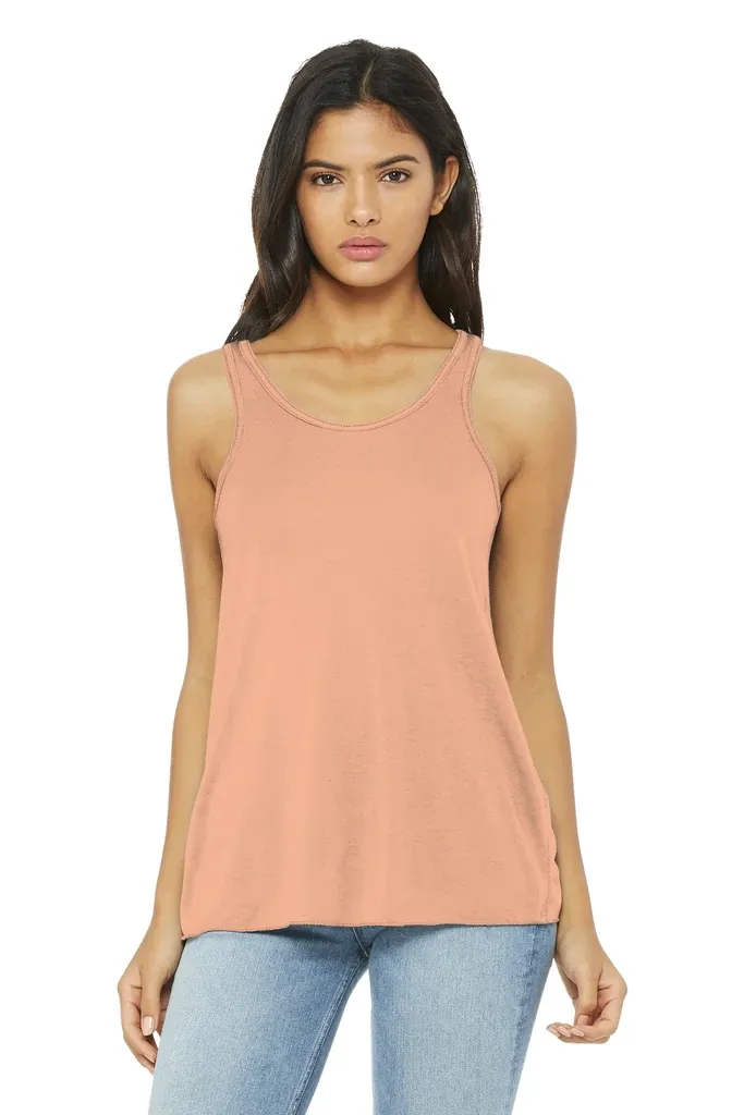 BELLA+CANVAS ® Women's Flowy Racerback Tank. BC8800 - additional view 13