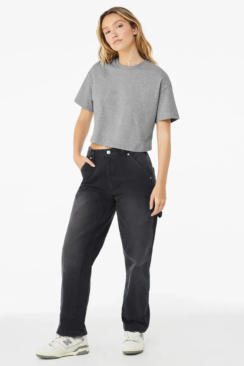 BELLA+CANVAS® Women's Jersey Crop Tee BC6482 - additional view 1