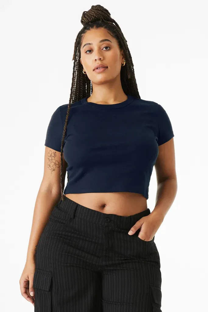 BELLA+CANVAS® Women's Micro Rib Baby Tee BC1010 - additional view 6