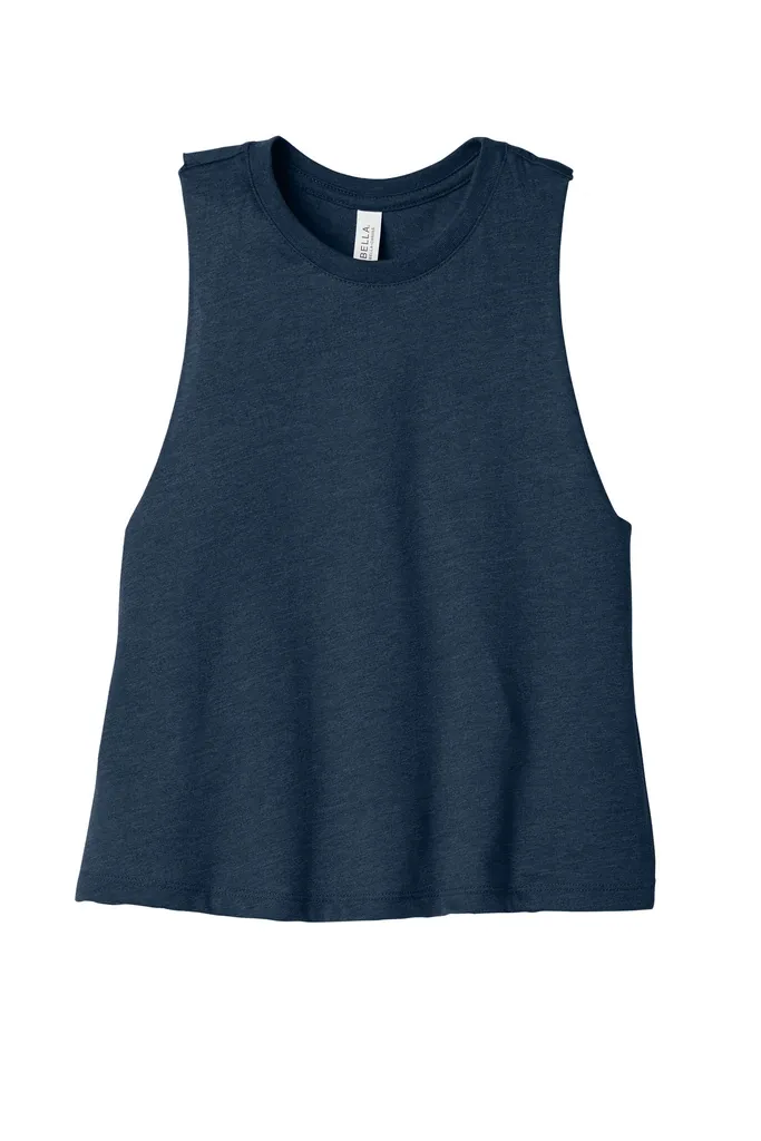 BELLA+CANVAS ® Women's Racerback Cropped Tank. BC6682 - additional view 7