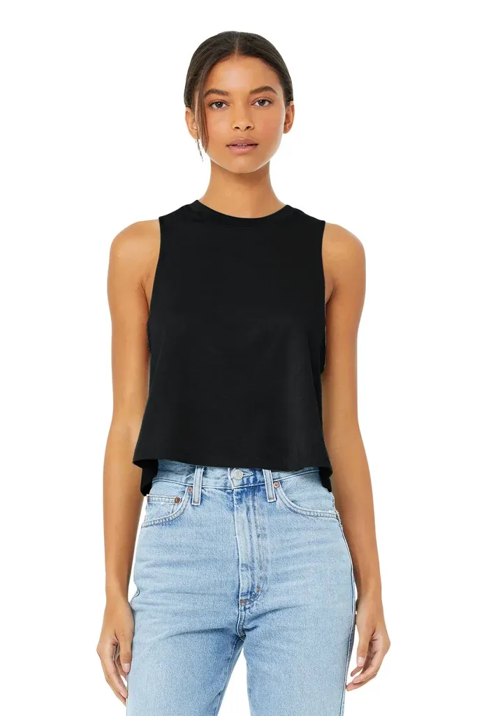 BELLA+CANVAS ® Women's Racerback Cropped Tank. BC6682 - additional view 9