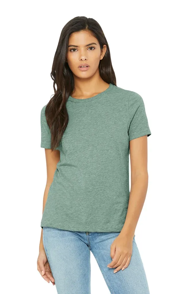 BELLA+CANVAS® Women's Relaxed CVC Tee BC6400CVC - additional view 1