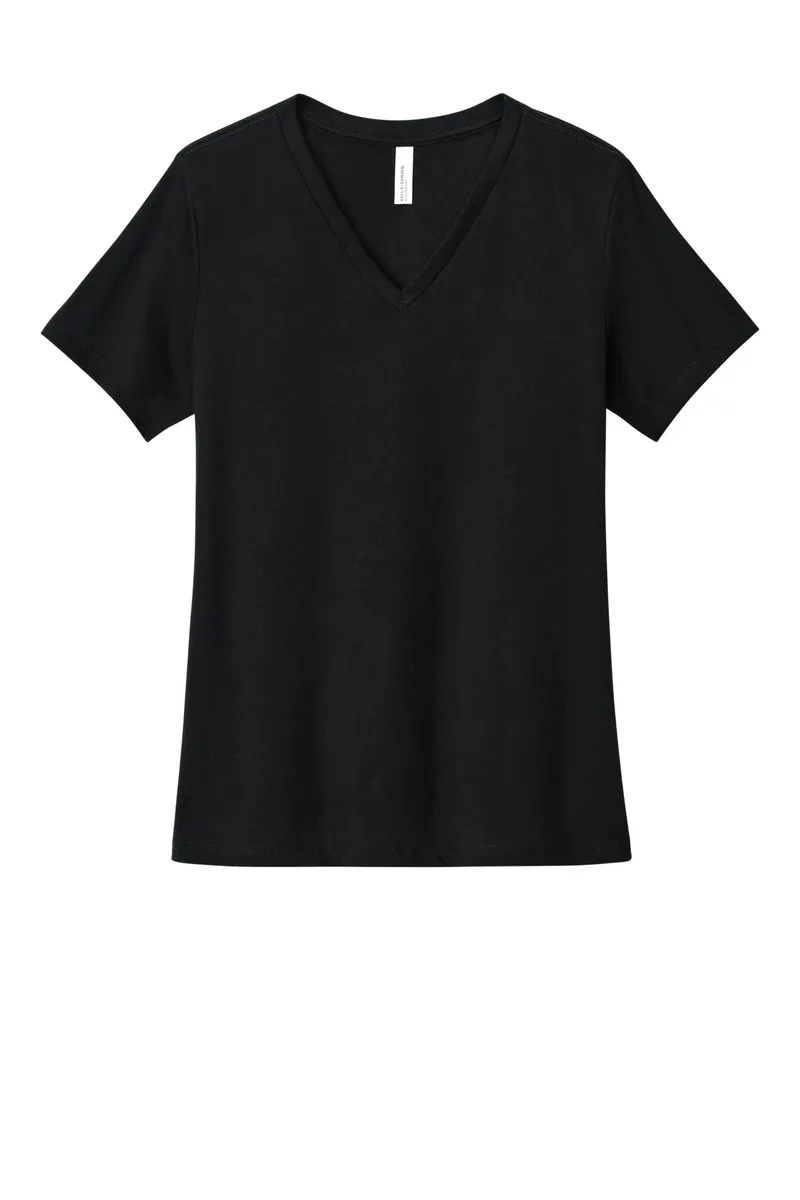 BELLA+CANVAS® Women's Relaxed Heather CVC V-Neck Tee BC6405CVC - additional view 10
