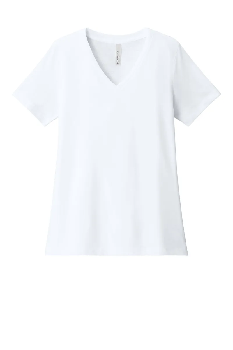 BELLA+CANVAS® Women's Relaxed Heather CVC V-Neck Tee BC6405CVC - additional view 8