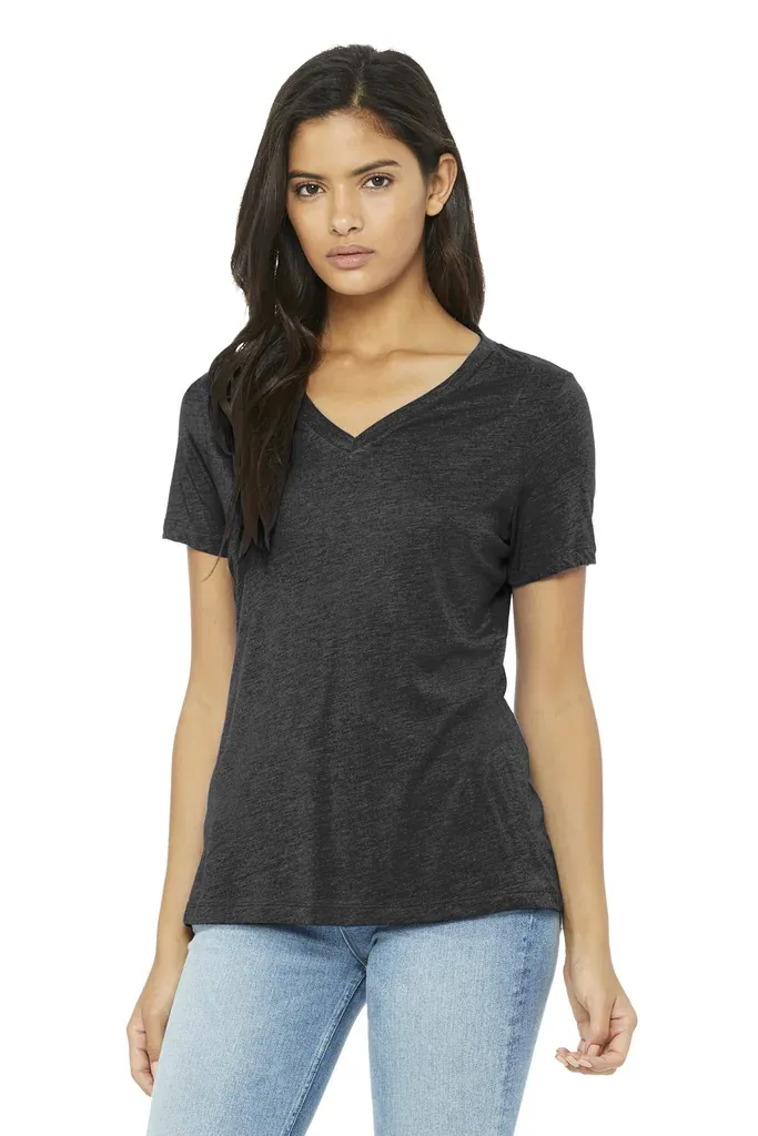 BELLA+CANVAS® Women's Relaxed Triblend V-Neck Tee BC6415 - additional view 2
