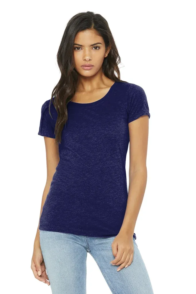 BELLA+CANVAS ® Women's Triblend Short Sleeve Tee. BC8413 - additional view 2