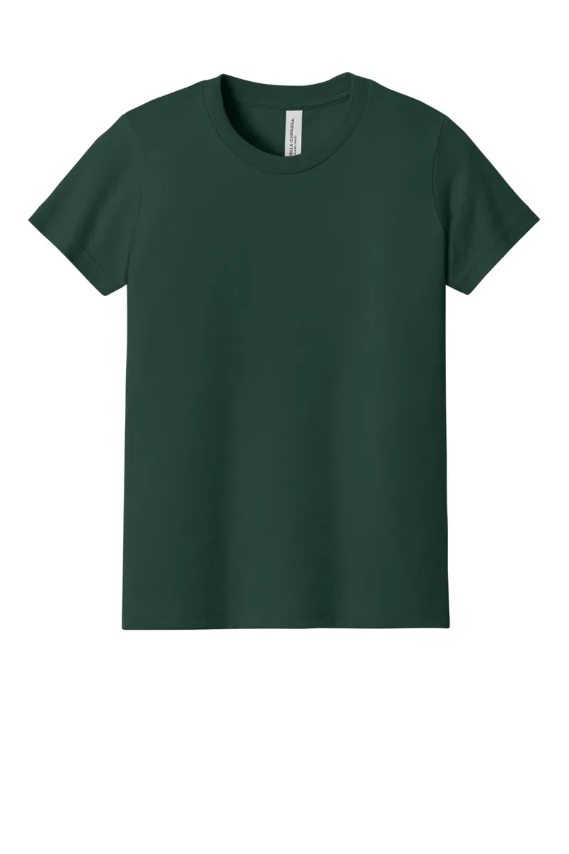 BELLA+CANVAS ® Youth Jersey Short Sleeve Tee. BC3001Y - additional view 4