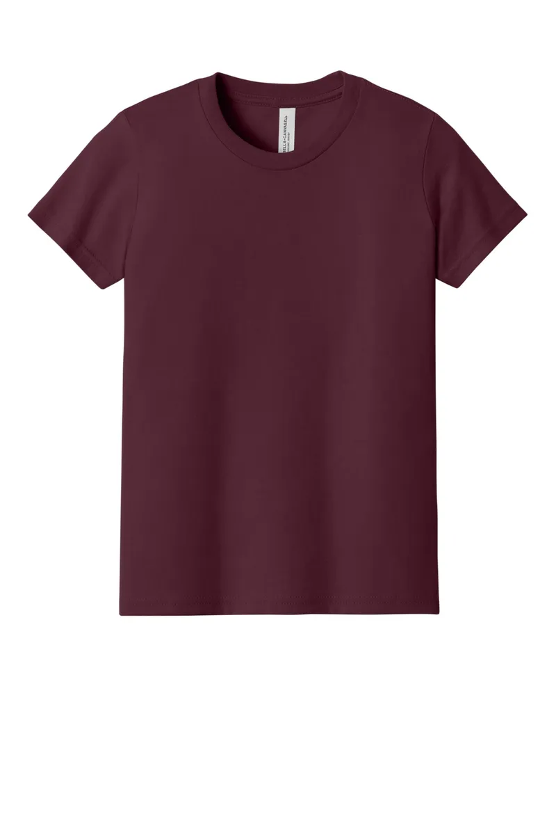 BELLA+CANVAS ® Youth Jersey Short Sleeve Tee. BC3001Y - additional view 3