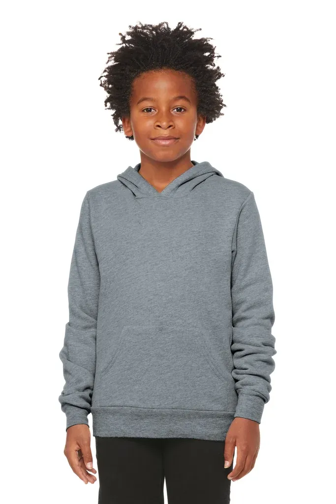 BELLA+CANVAS ® Youth Sponge Fleece Pullover Hoodie BC3719Y - additional view 4