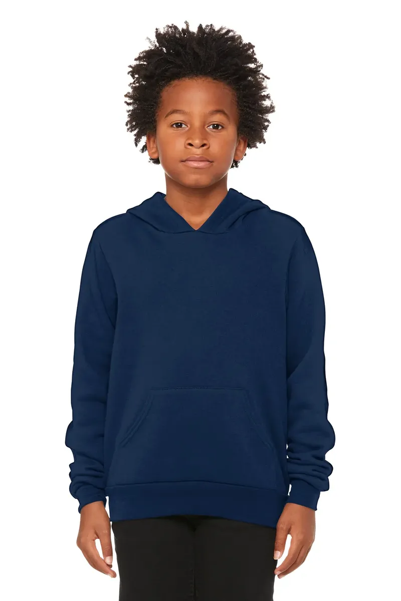 BELLA+CANVAS ® Youth Sponge Fleece Pullover Hoodie BC3719Y - additional view 1
