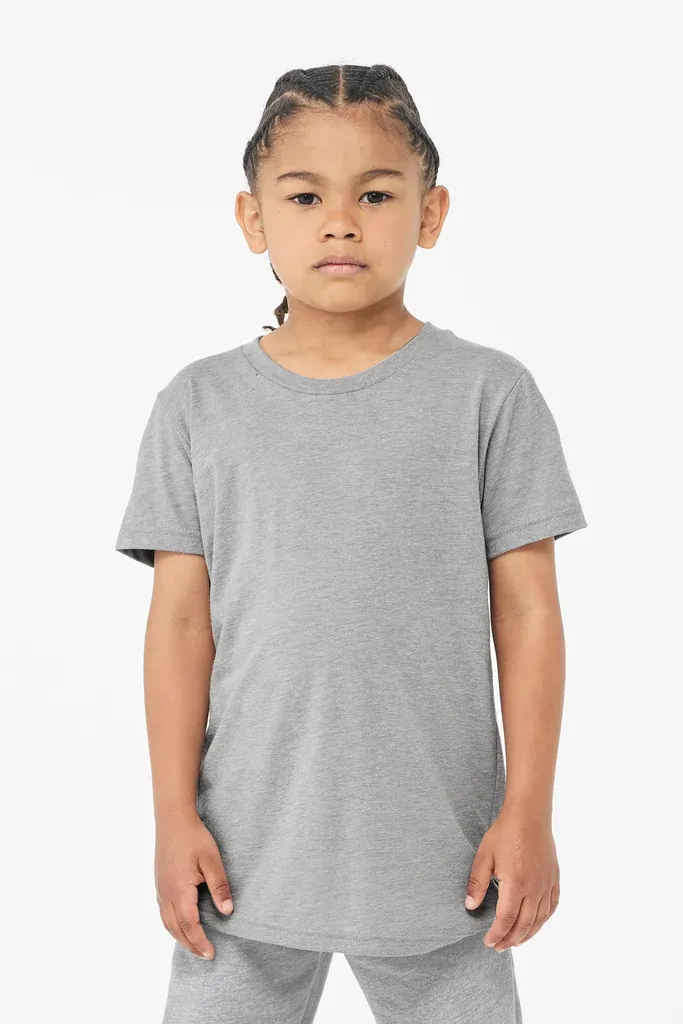 BELLA+CANVAS ® Youth Triblend Short Sleeve Tee. BC3413Y - additional view 2