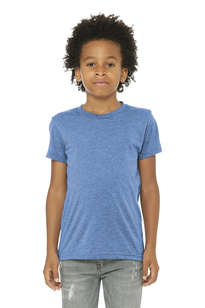 BELLA+CANVAS ® Youth Triblend Short Sleeve Tee. BC3413Y - additional view 9