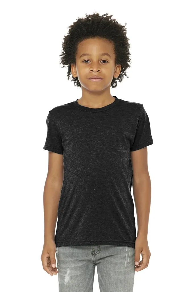 BELLA+CANVAS ® Youth Triblend Short Sleeve Tee. BC3413Y - additional view 1
