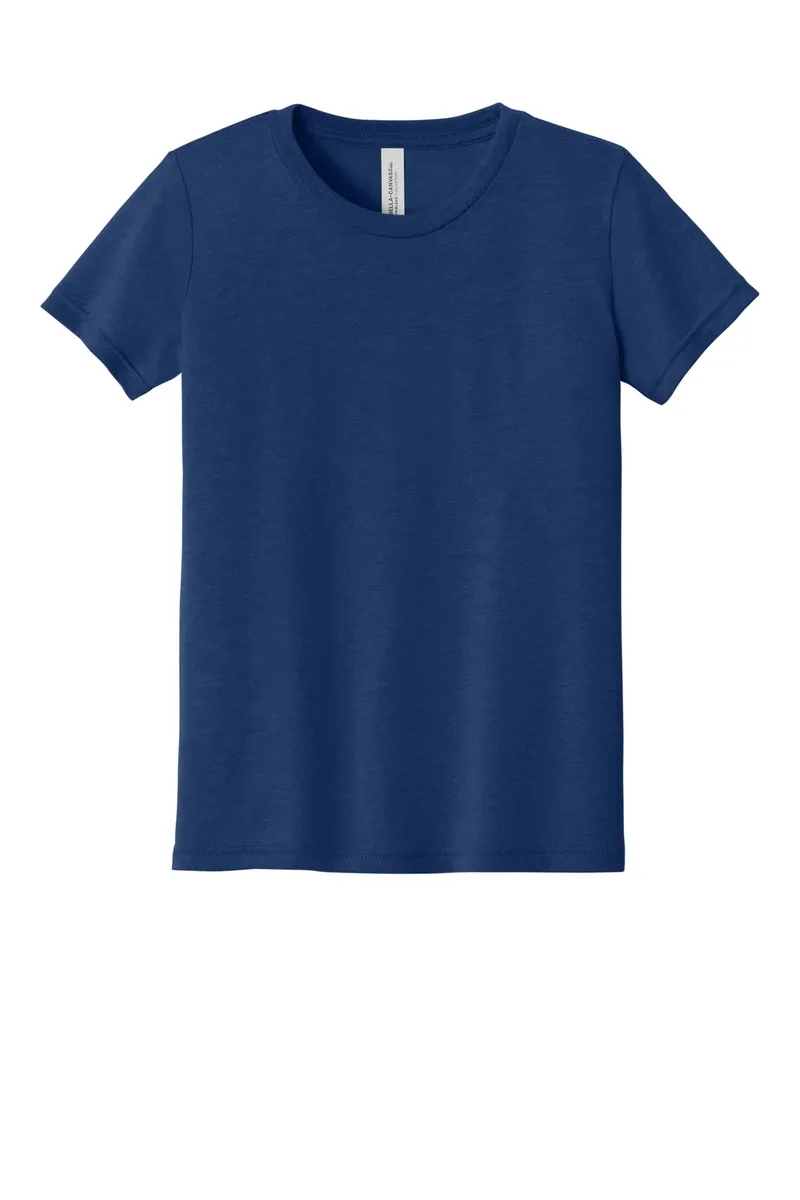 BELLA+CANVAS ® Youth Triblend Short Sleeve Tee. BC3413Y - additional view 3