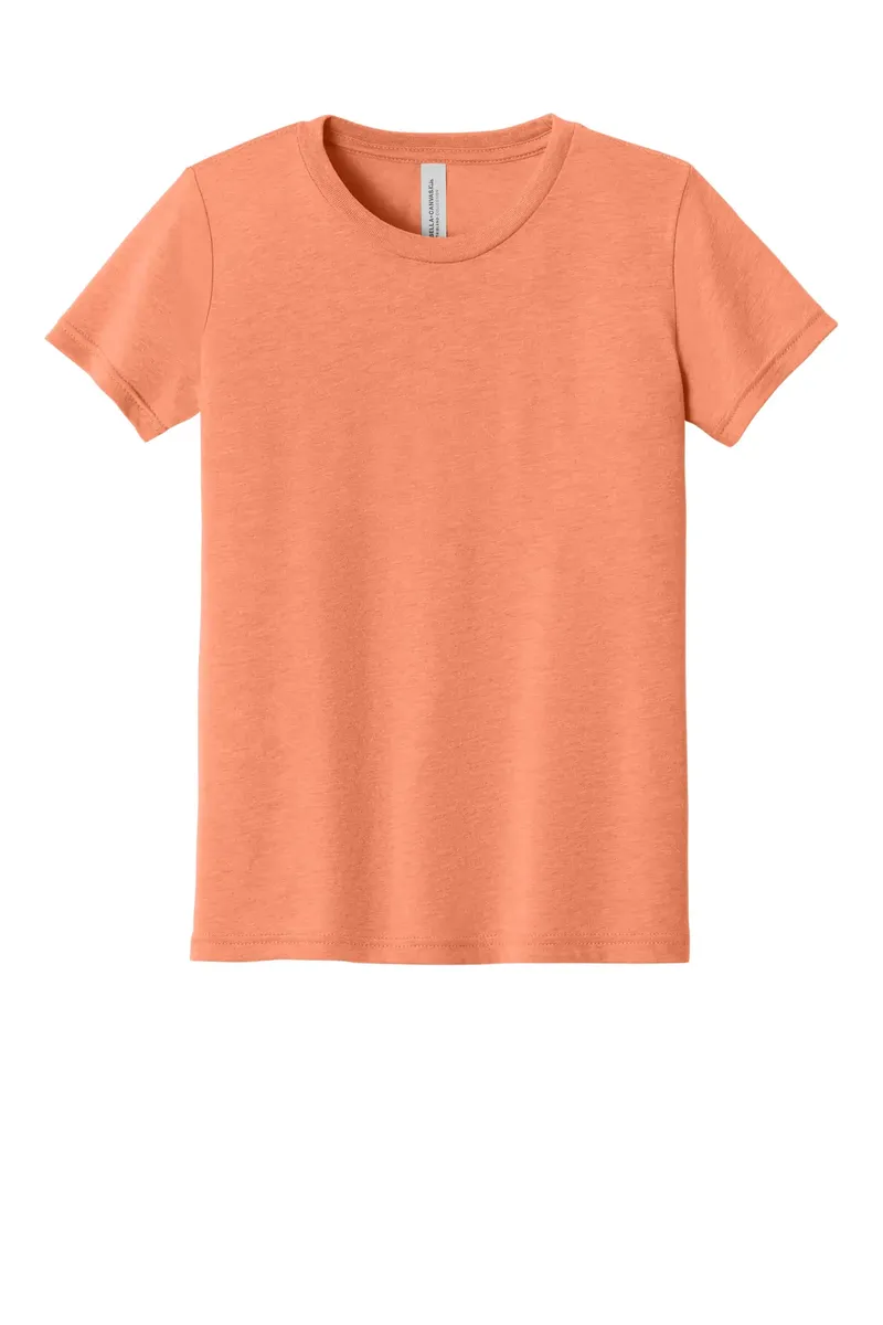 BELLA+CANVAS ® Youth Triblend Short Sleeve Tee. BC3413Y - additional view 4