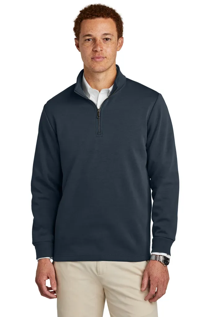 Brooks Brothers® Double-Knit 1/4-Zip BB18206 - additional view 3
