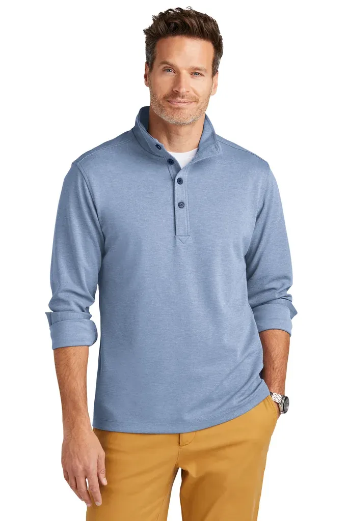 Brooks Brothers® Mid-Layer Stretch 1/2-Button BB18202 - additional view 2