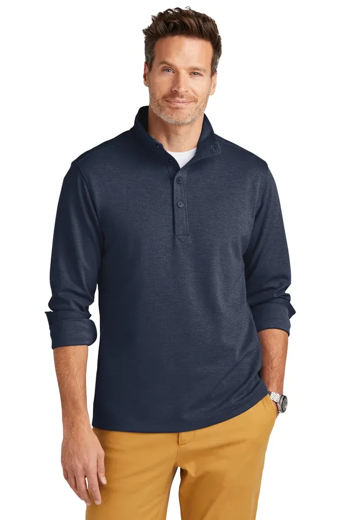 Brooks Brothers® Mid-Layer Stretch 1/2-Button BB18202 - additional view 1