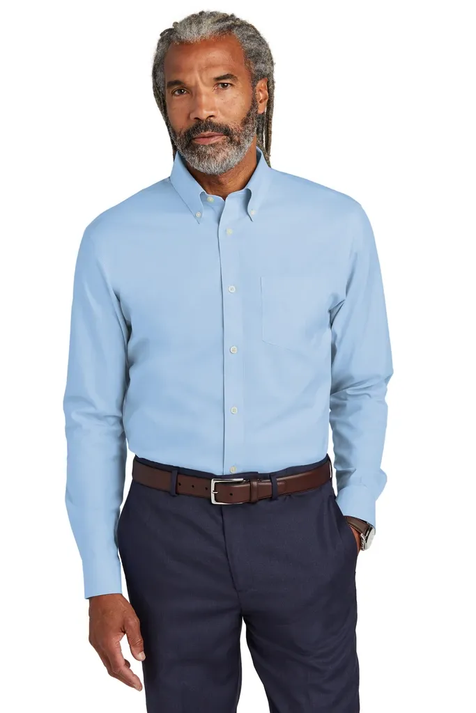 Brooks Brothers® Tall Wrinkle-Free Stretch Pinpoint Shirt TBB18000 - additional view 2