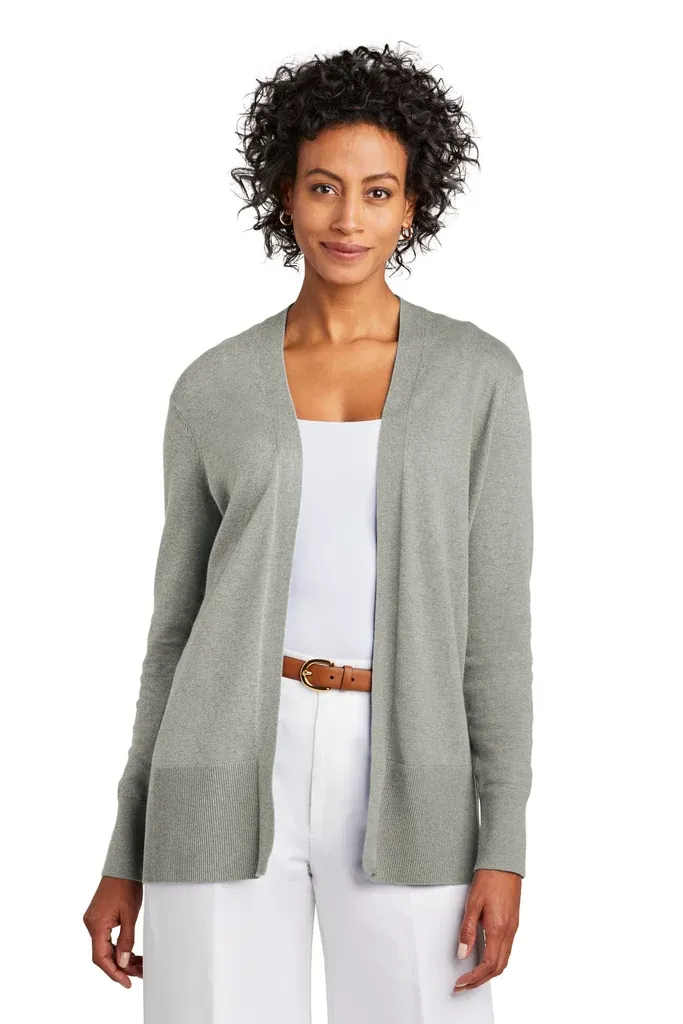 Brooks Brothers® Women's Cotton Stretch Long Cardigan Sweater BB18403 - additional view 1