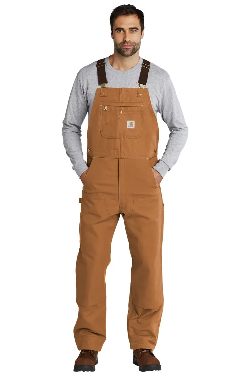 Carhartt® Duck Unlined Bib Overalls. CT102776 - additional view 1