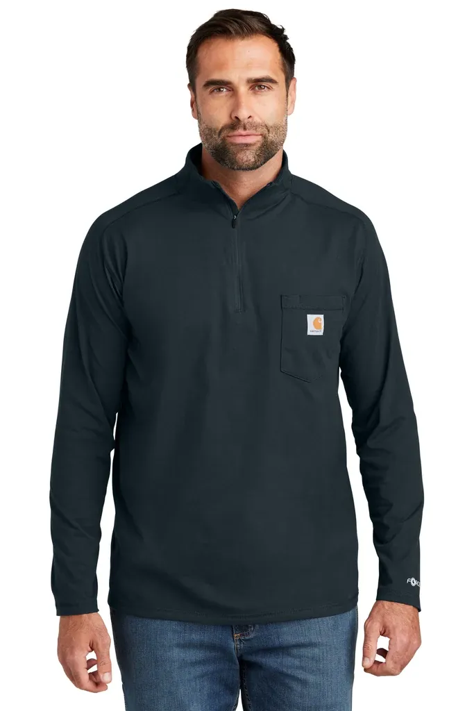 Carhartt Force® 1/4-Zip Long Sleeve T-Shirt CT106660 - additional view 1