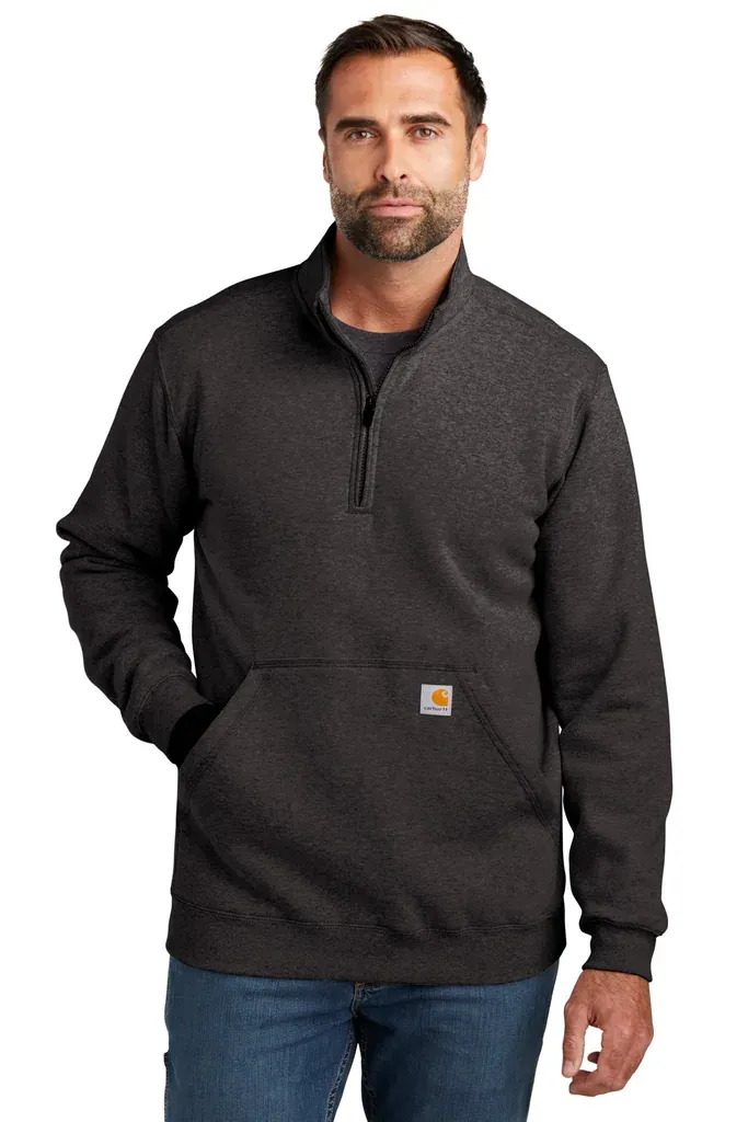 Carhartt® Midweight 1/4-Zip Mock Neck Sweatshirt CT105294 - additional view 3