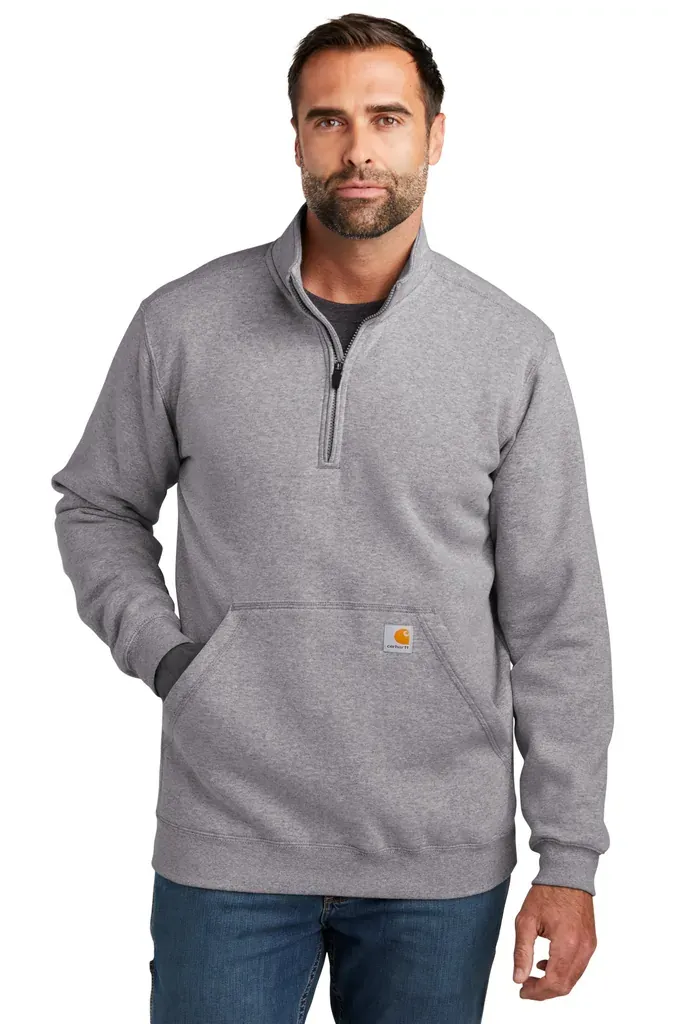 Carhartt® Midweight 1/4-Zip Mock Neck Sweatshirt CT105294 - additional view 2