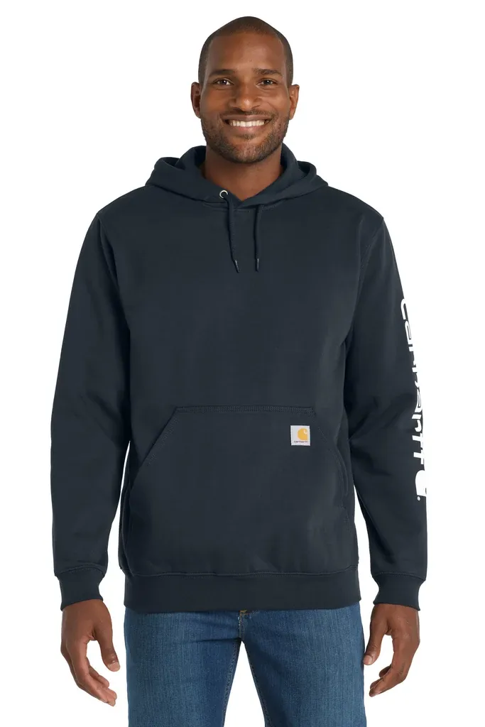Carhartt® Midweight Hooded Logo Sweatshirt CTK288 - additional view 1